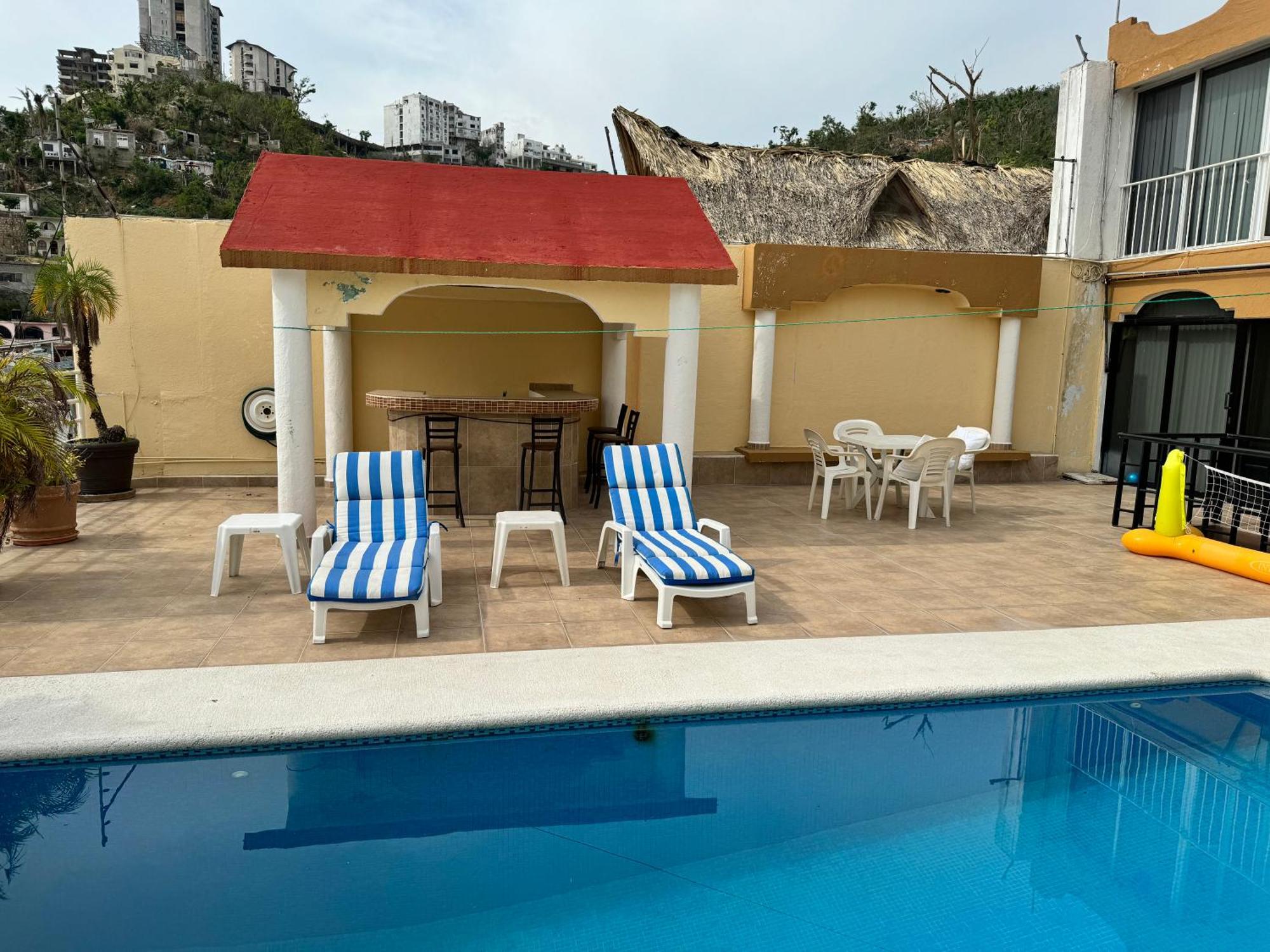 Blue Coast With Pool And Ocean View 10 To 35 P Villa Acapulco Exterior photo