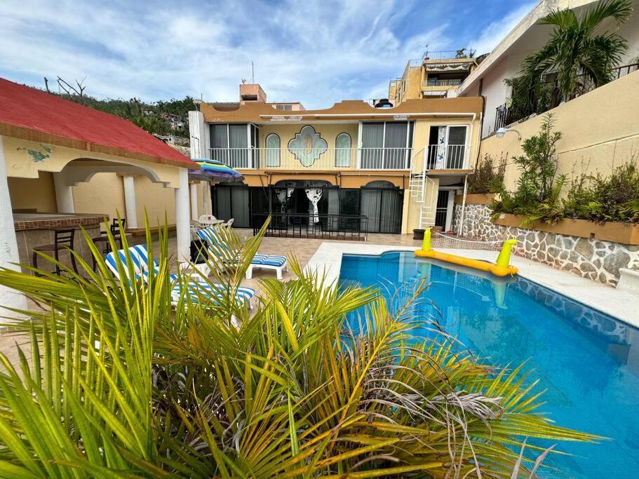 Blue Coast With Pool And Ocean View 10 To 35 P Villa Acapulco Exterior photo